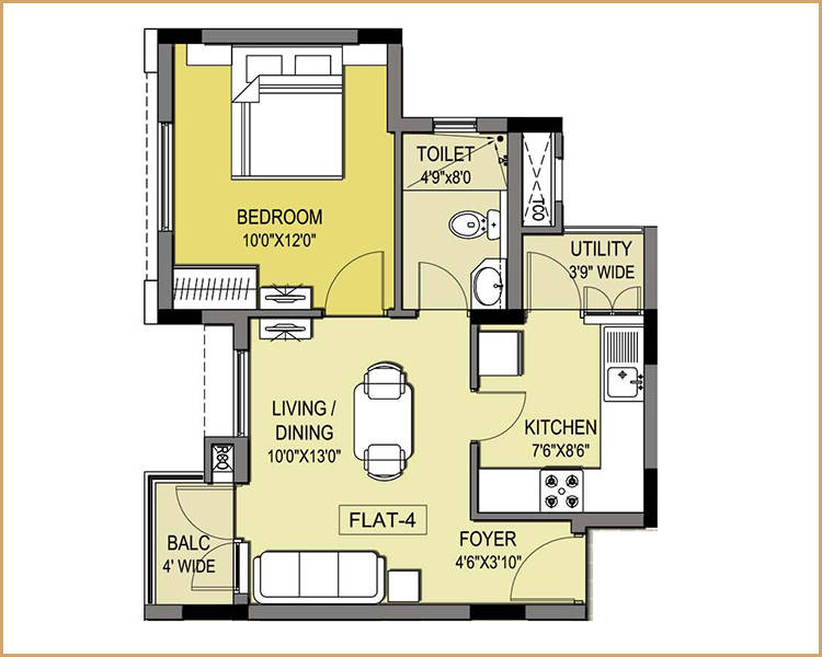 Golden Avenue NH-24 floor plan